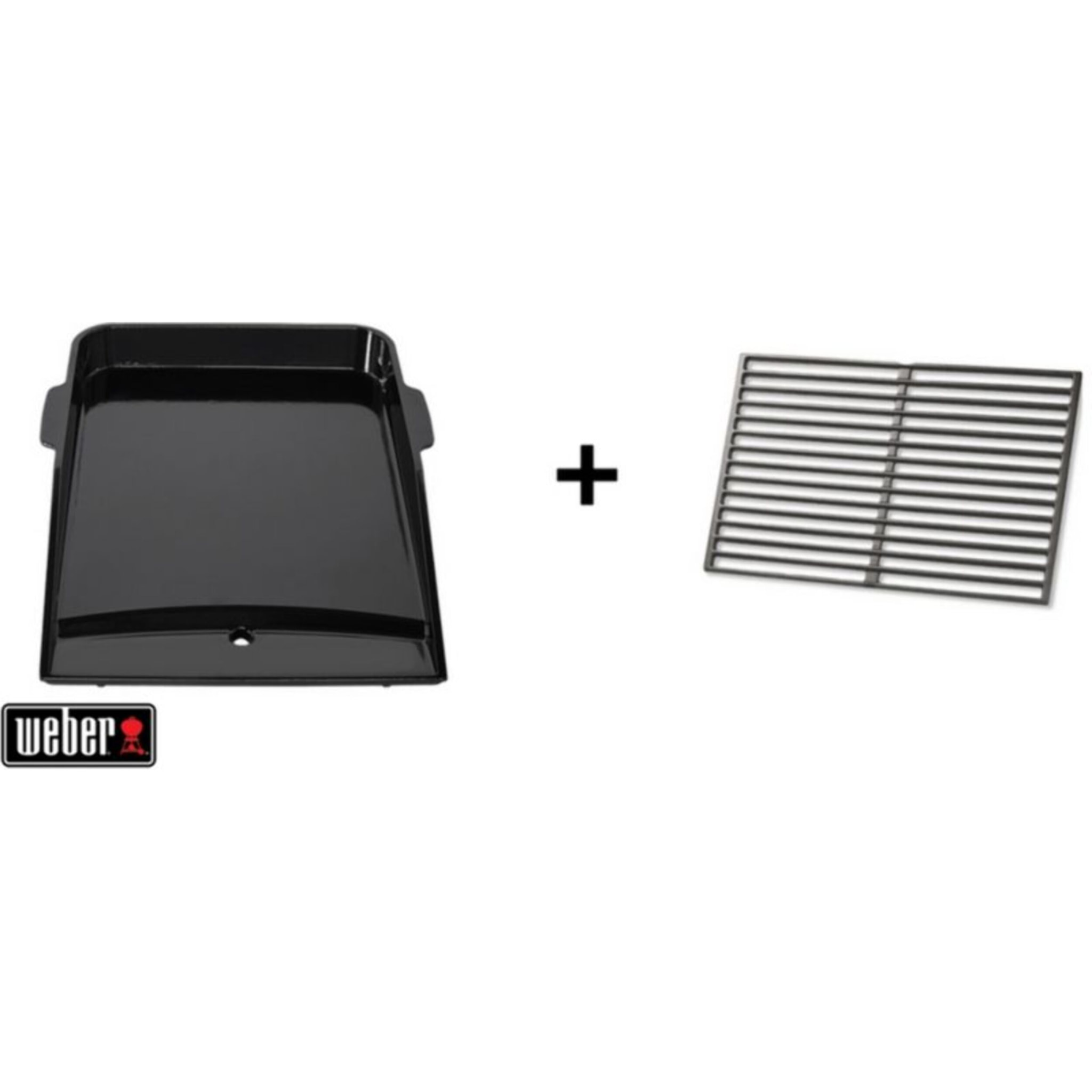 Plancha pour barbecue WEBER Genesis 3 bruleurs + 1/2 grille
