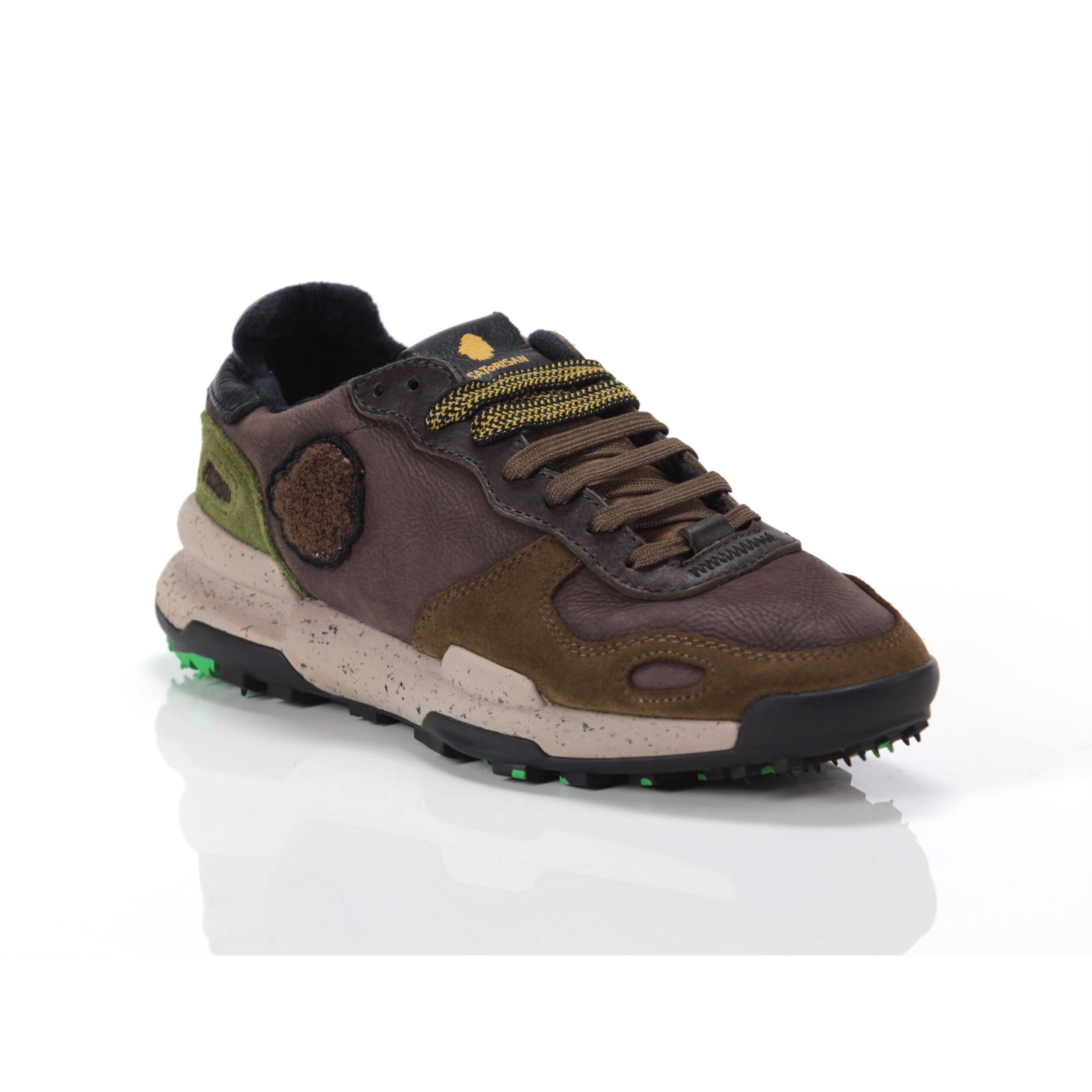 Sneakers Satorisan Chacrona Dark Brown Premium Marrone