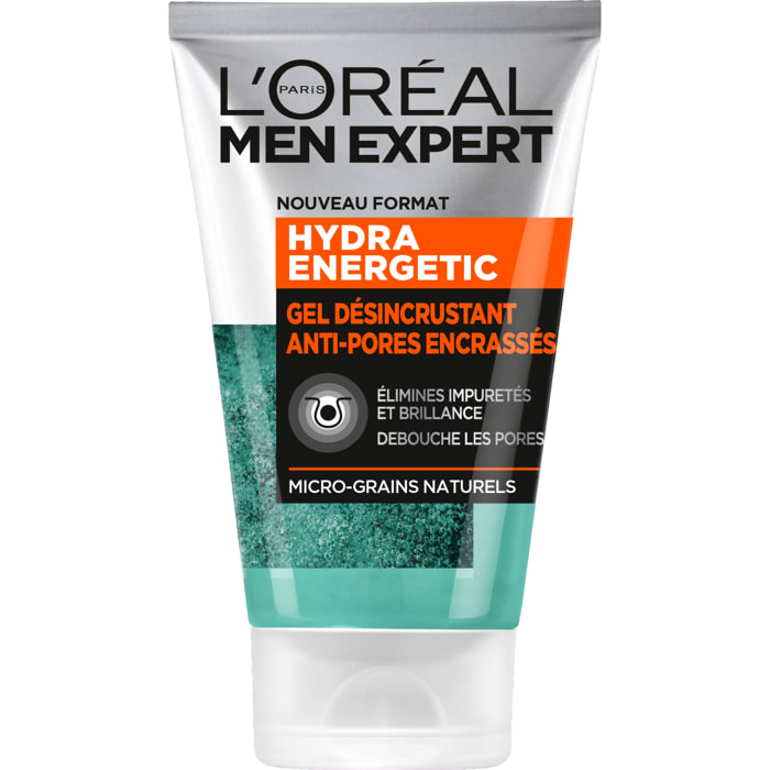 Gel Désincrustant Anti-Pores Encrassés Visage Homme