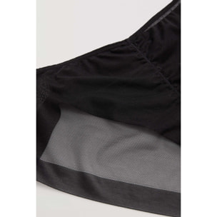 Slip di tulle nere