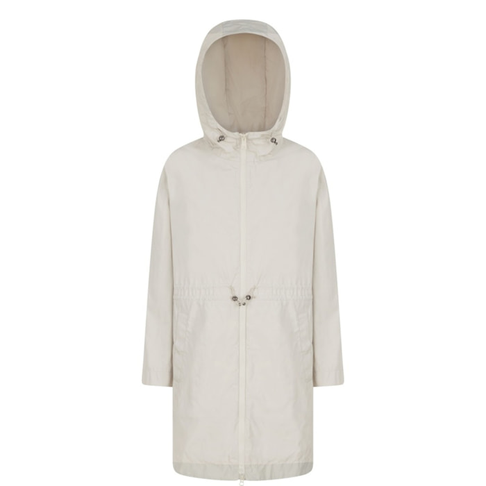 Chubasquero > Cortavientos Mujer de la marca GEOX  modelo W BULMYA LONG PARKA White