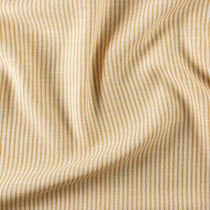 Coussin rayé style bord de mer - Jaune