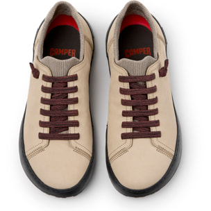 Zapatillas - CAMPER Peu Serra - Beige - Piel nobuk