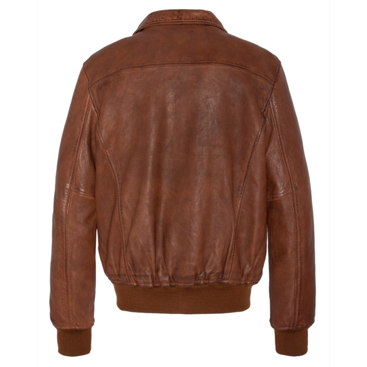 LCFLIGHTWXPILOT JACKET WITH BADGESSchott NYC P/ECOGNAC