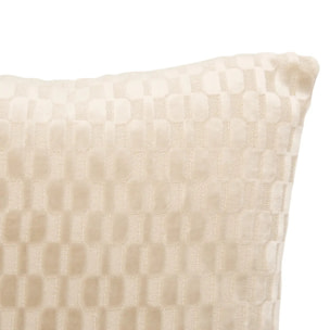 Coussin Selia carré 40x40cm beige