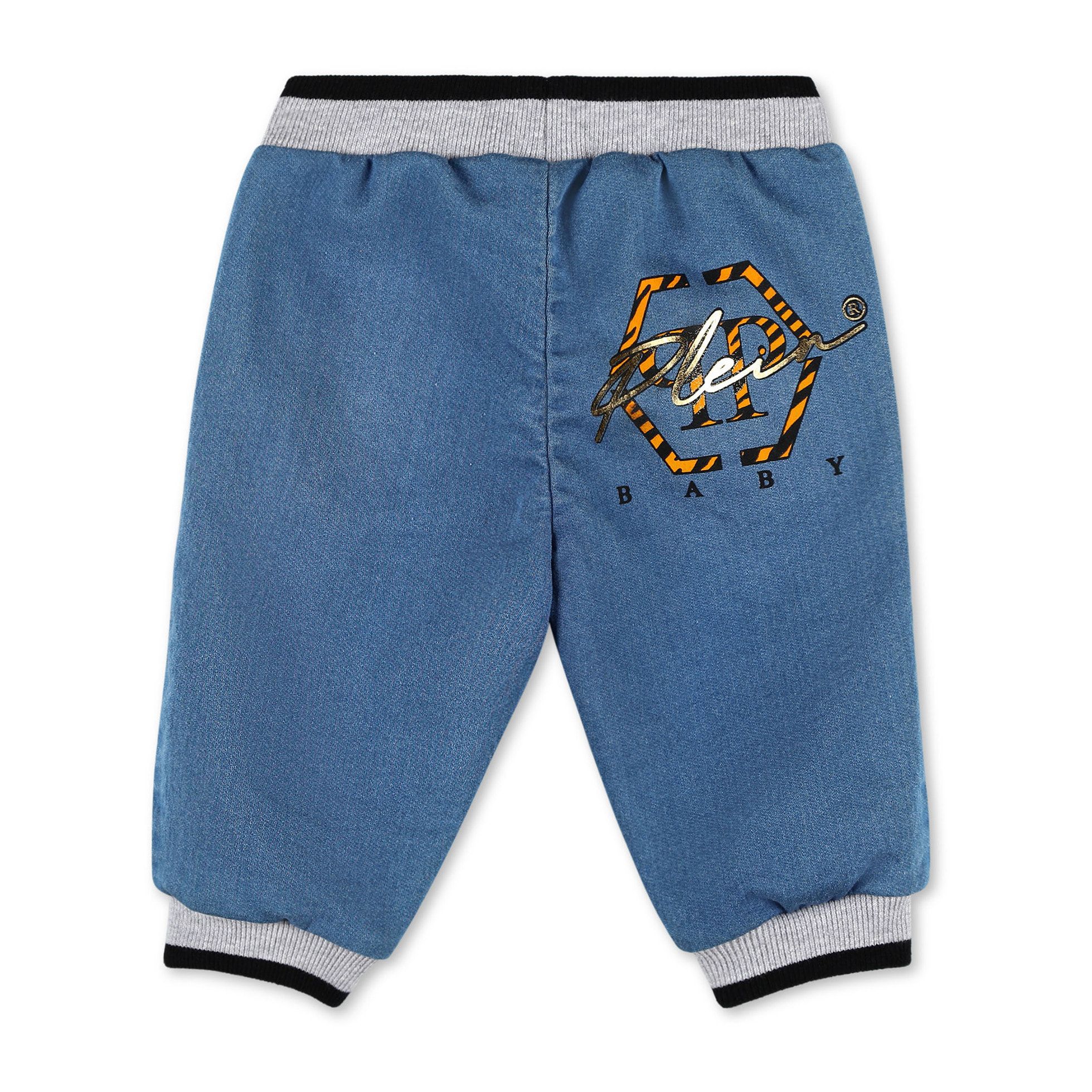 PHILIPP PLEIN Denim Trousers HEXAGON