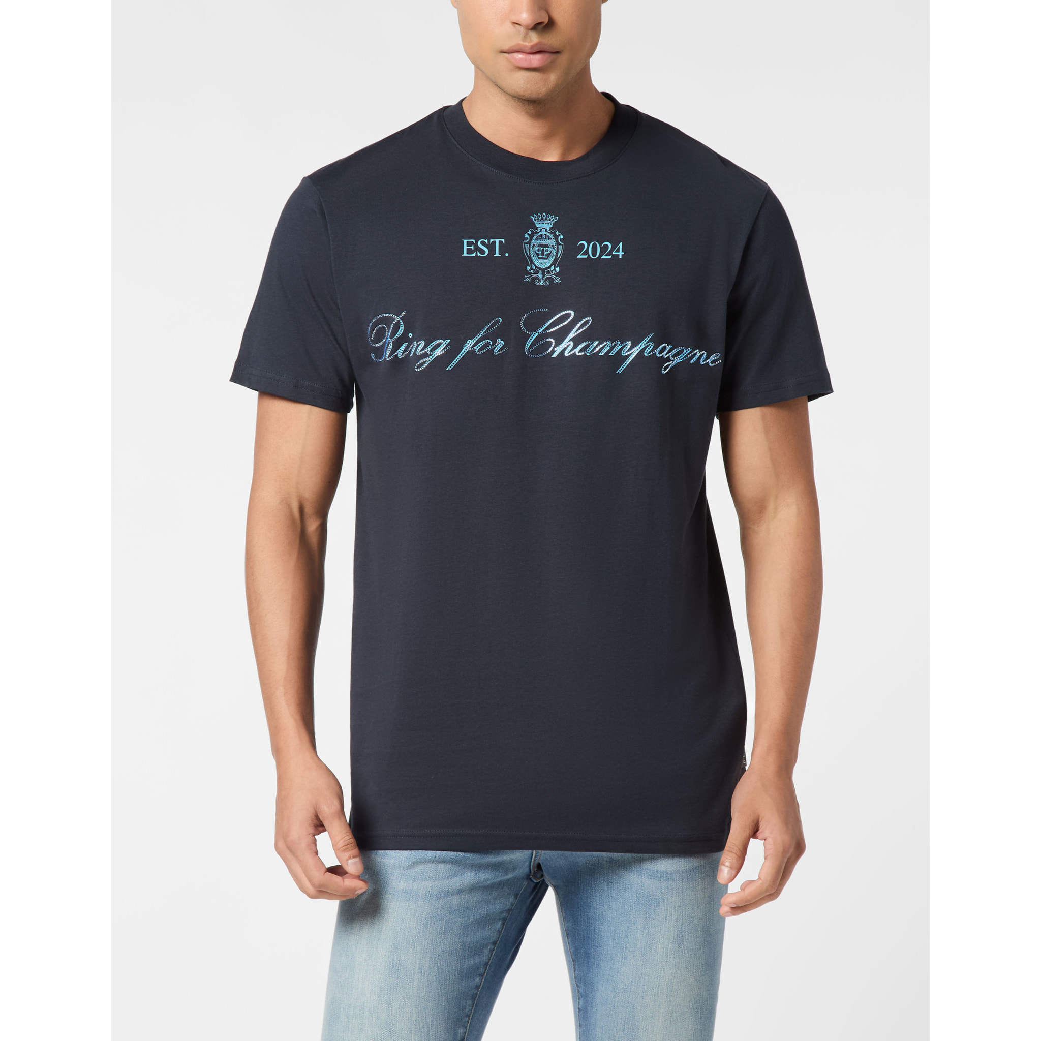 PHILIPP PLEIN Camiseta Cuello Redondo Ss