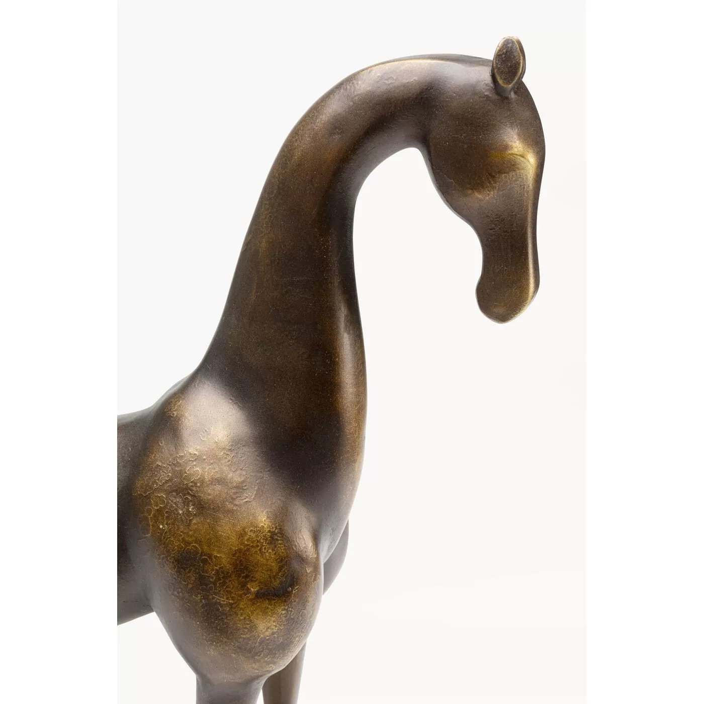 Déco cheval bronze 42cm Kare Design