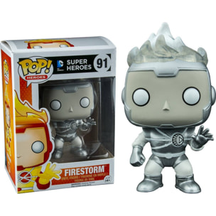 Super Heroes Funko POP DC Comics Firestorm Lanterna Bianca 9 cm Ediz. Limitata