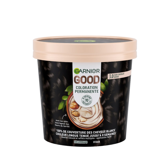 Garnier Good Coloration 3.0 Châtain Foncé Chocolat Noir