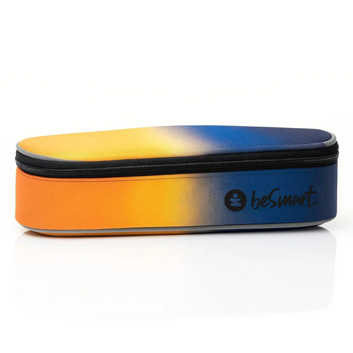 beSmart - ASTUCCIO OVALE VANISH BLU-GIALLO