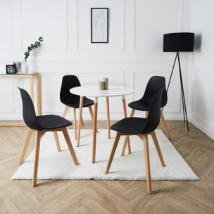Table Blanche Ronde