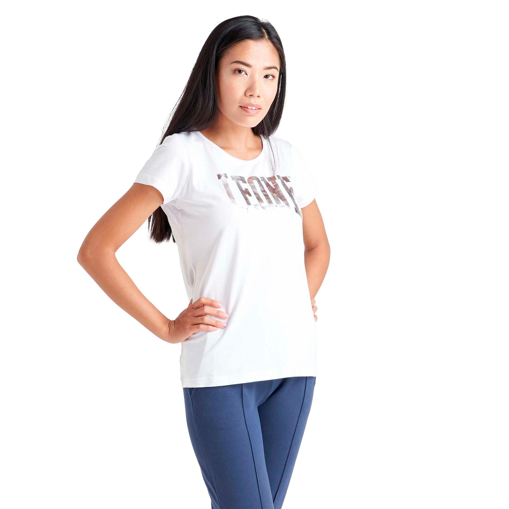 Camiseta básica de manga corta para mujer