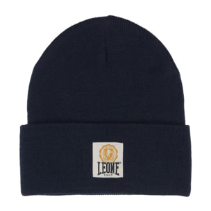 Gorro de invierno con logo estilo universitario y puño "Varsity"