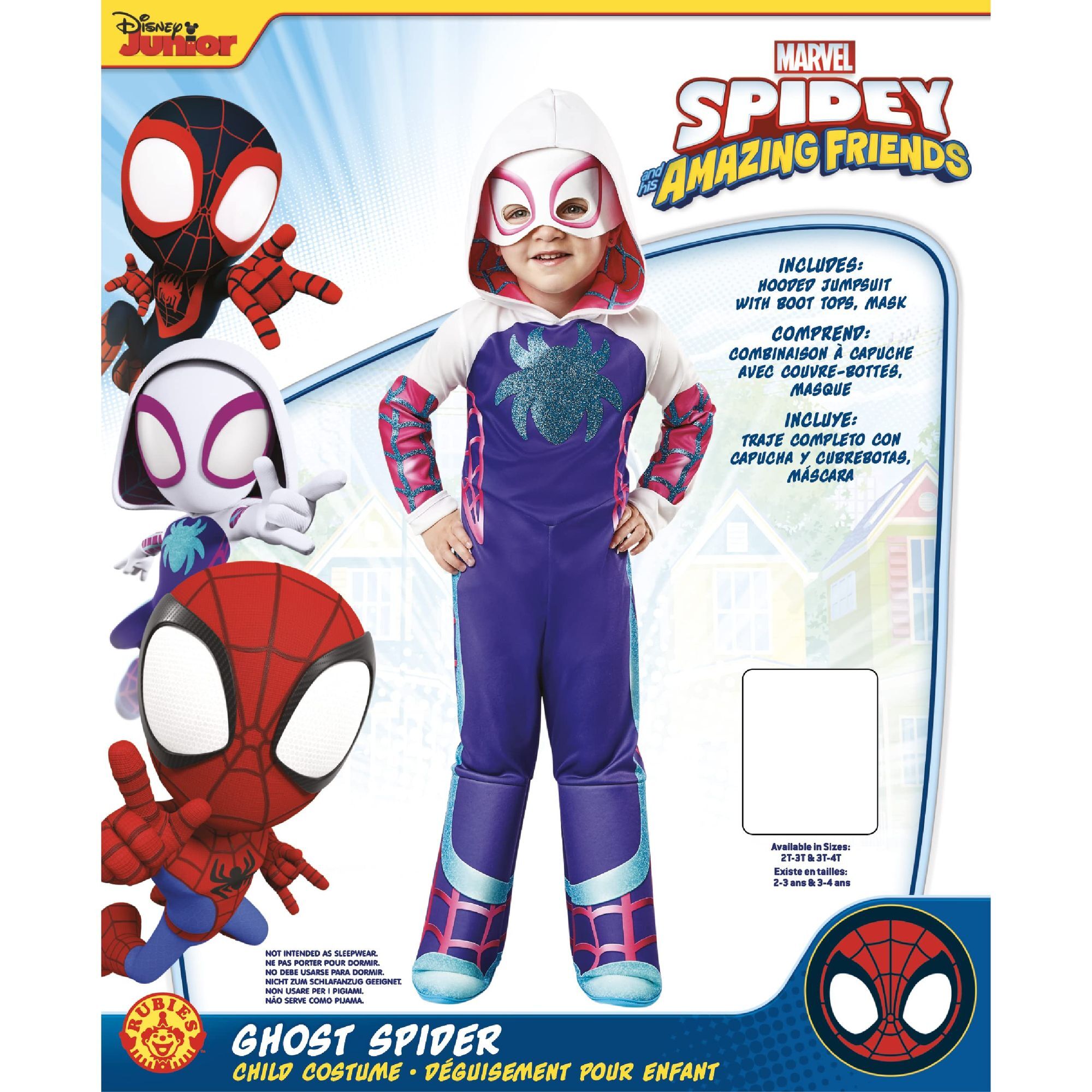 DISFRAZ GHOST SPIDER SAF PRESCHOOL