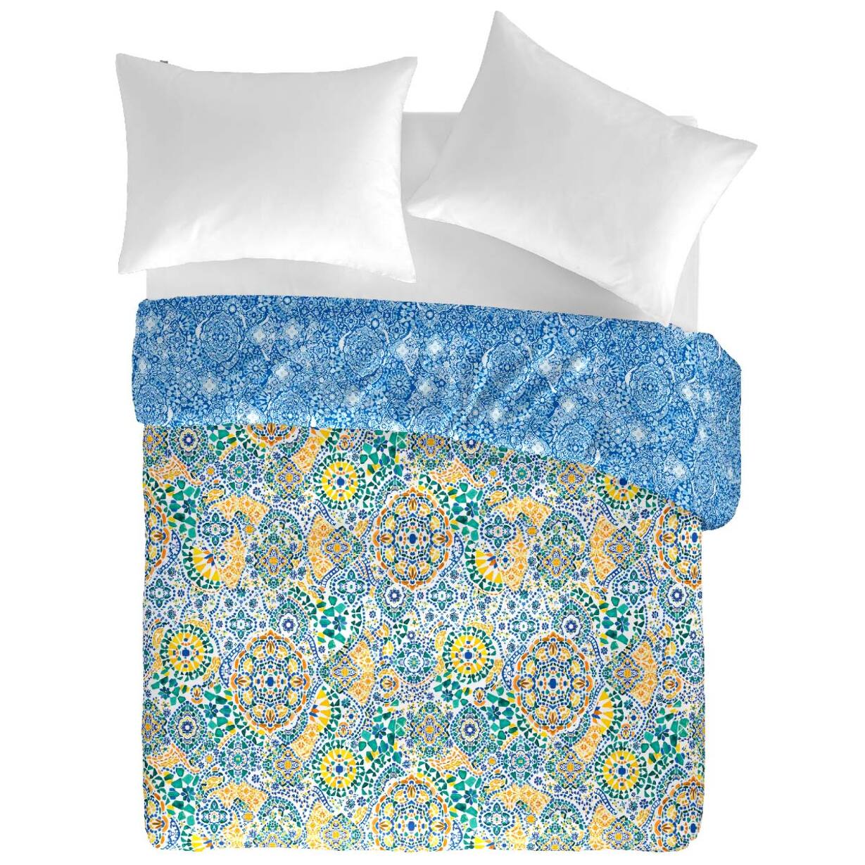 Housse de couette réversible en coton ENNA - vendue seule - plusieurs tailles disponibles