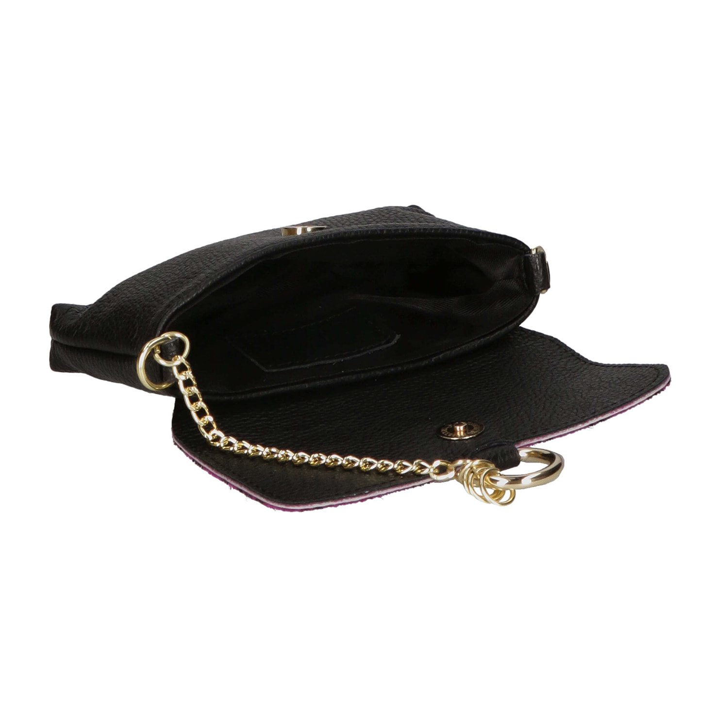 Pochette da Donna Alda in Vera Pelle Made in Italy 10x18x5 cm