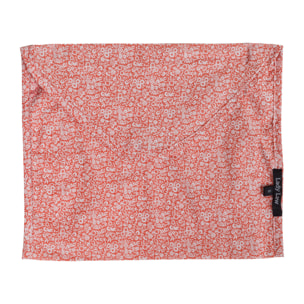 Pigiama leggero DONNA cotone fiori salmone