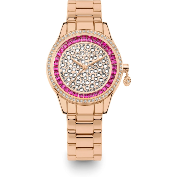 Reloj Daisy Dixon DD186RGM Mujer Analogico Cuarzo con Correa de Acero inoxidable