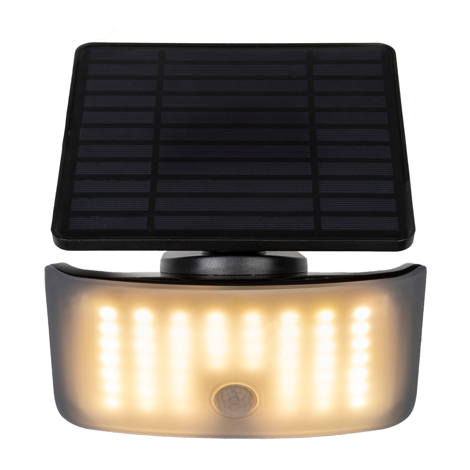 FORLIGHT Aplique de pared exterior solar Rale con sensor de presencia y crepuscular 7W