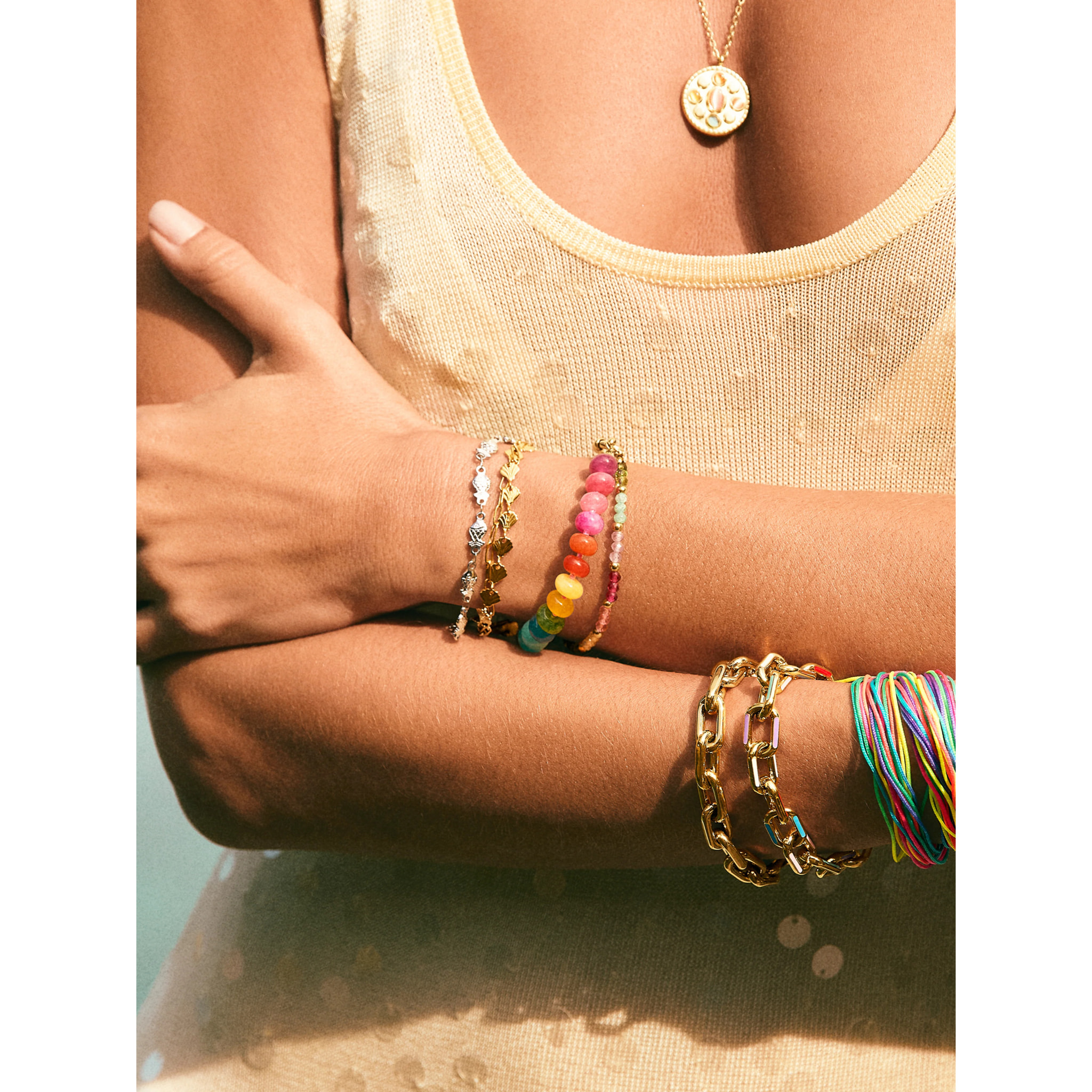 Pulsera Long Mar Acero