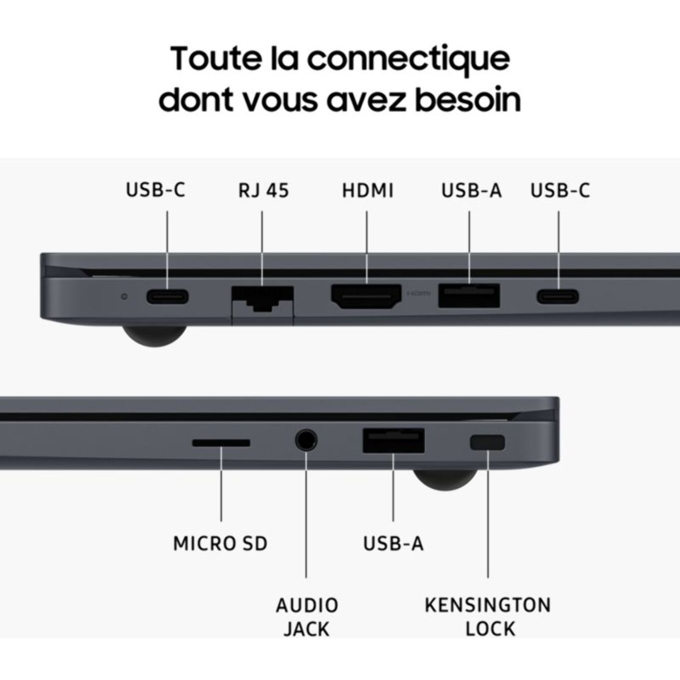 Ordinateur portable SAMSUNG Galaxy Book4 15.6' I5 16Go 256Go