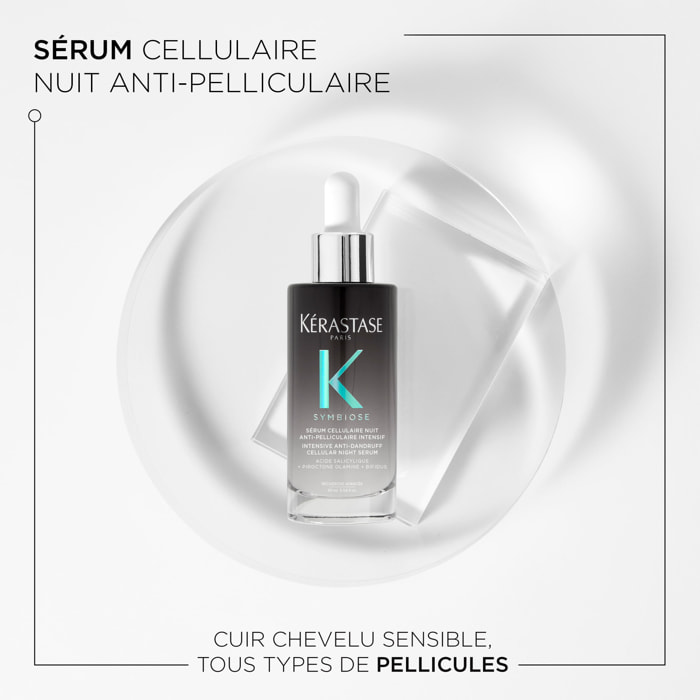 Sérum Cellulaire Nuit Anti-pelliculaire Intensif Symbiose 90ml