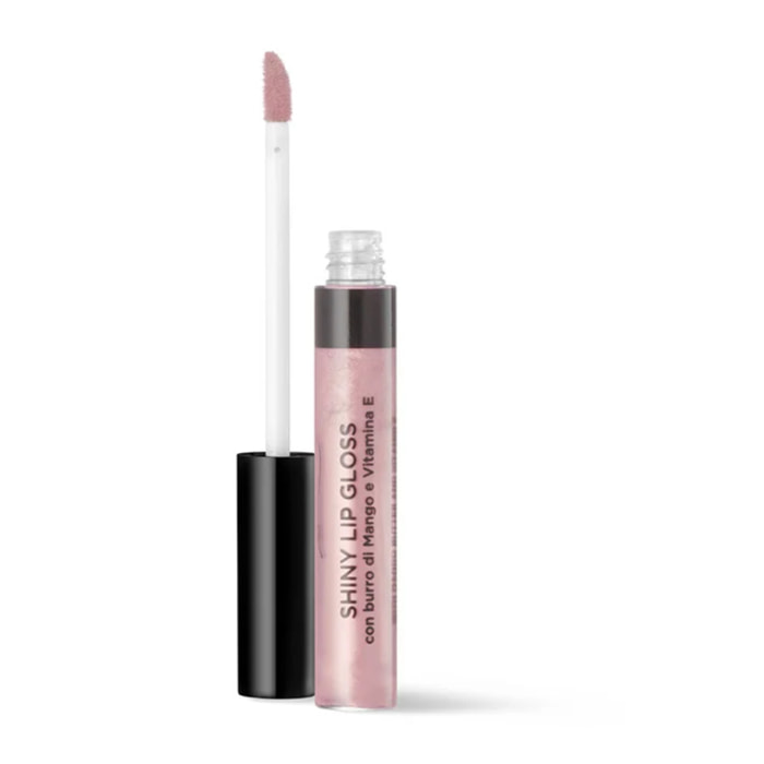 Shiny Lip Gloss - Brillo de labios resplandeciente con manteca de Mango y Vitamina E