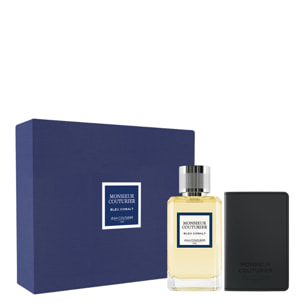Monsieur Couturier Bleu Cobalt - Coffret Eau de Parfum 100ml + Porte-cartes