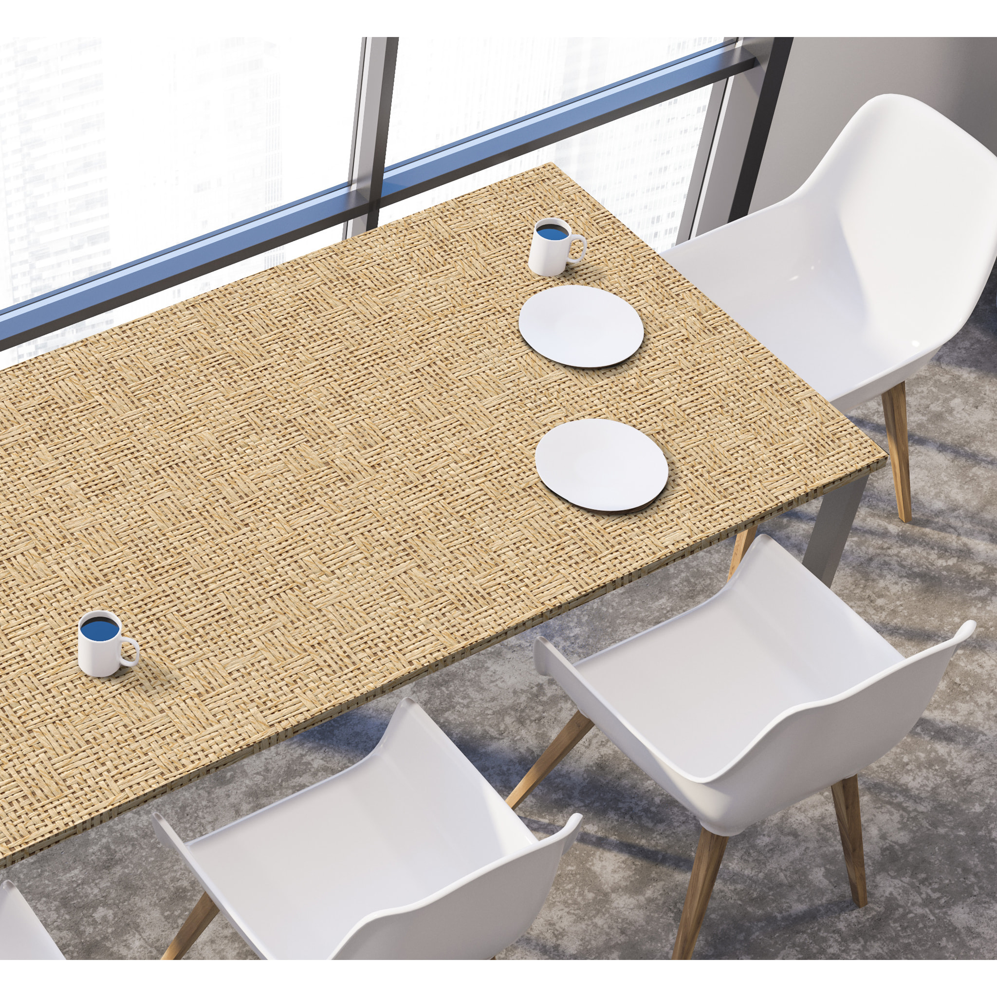 Stickers adhesivos de CERAMIKO - Fibras Naturales 100x200