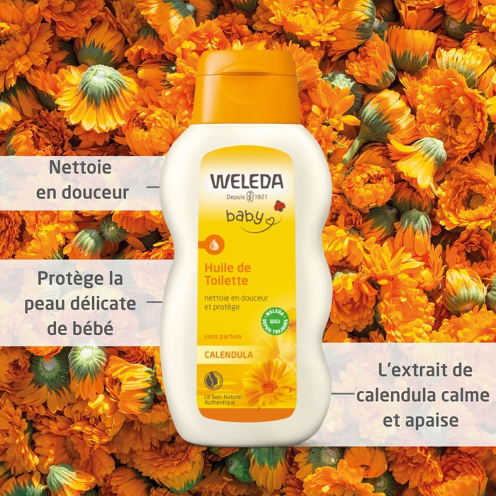WELEDA - Huile de Toilette Calendula - 200 ml