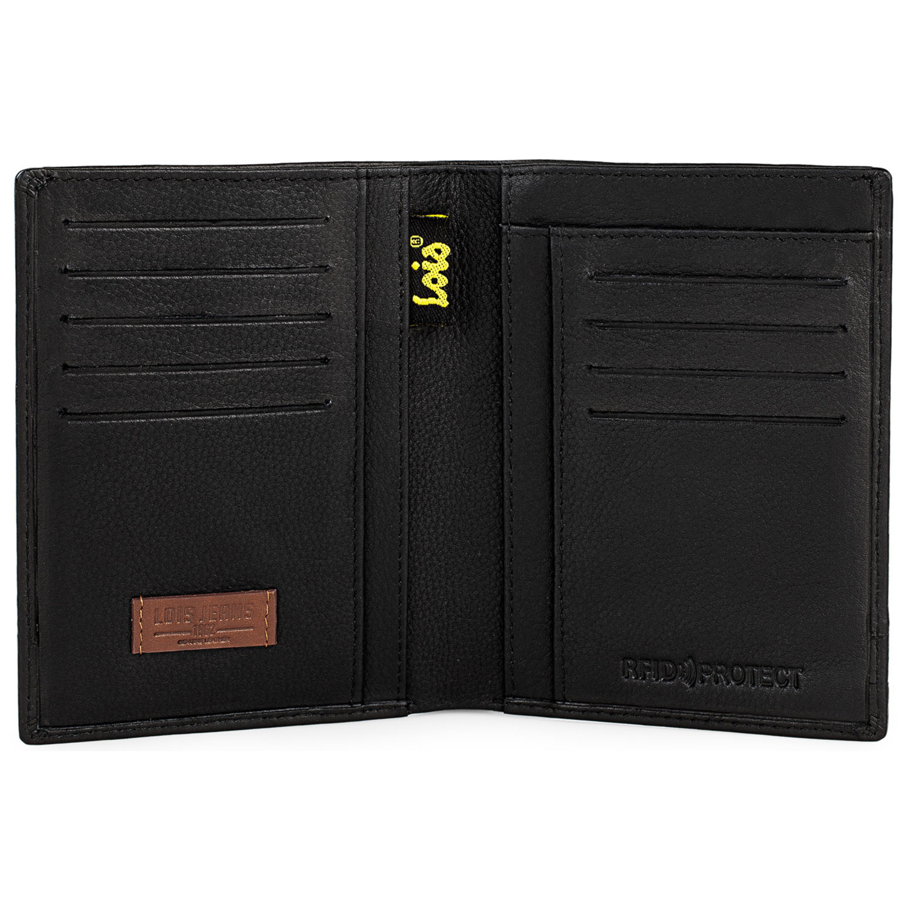 Cartera Hombre Piel Lois Drum Negro