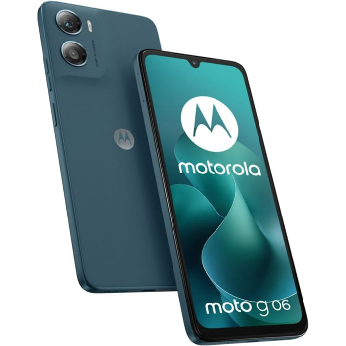 Smartphone MOTOROLA G06 128Go Tapestry Bleu