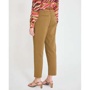 Pantaloni con nastro logo