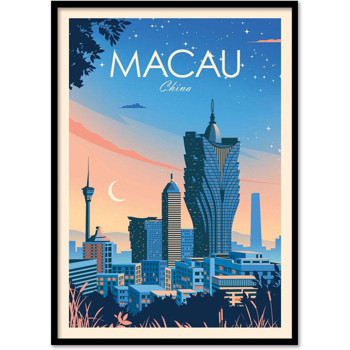 Affiche - Macau China - Studio Inception