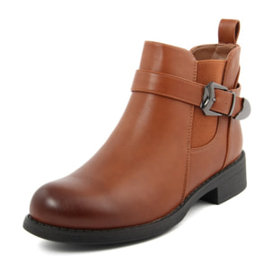 Stivaletto Donna colore Cuoio-Altezza tacco:3,5cm
