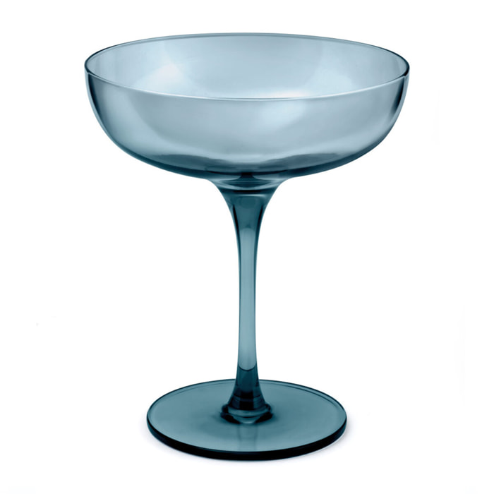 Eyden Blu - Lot de 4 coppe da champagne da 17 cl