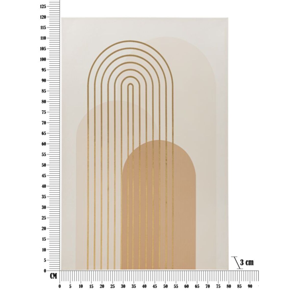 STAMPA DIPINTA SHINE -A- CM 80X3X120