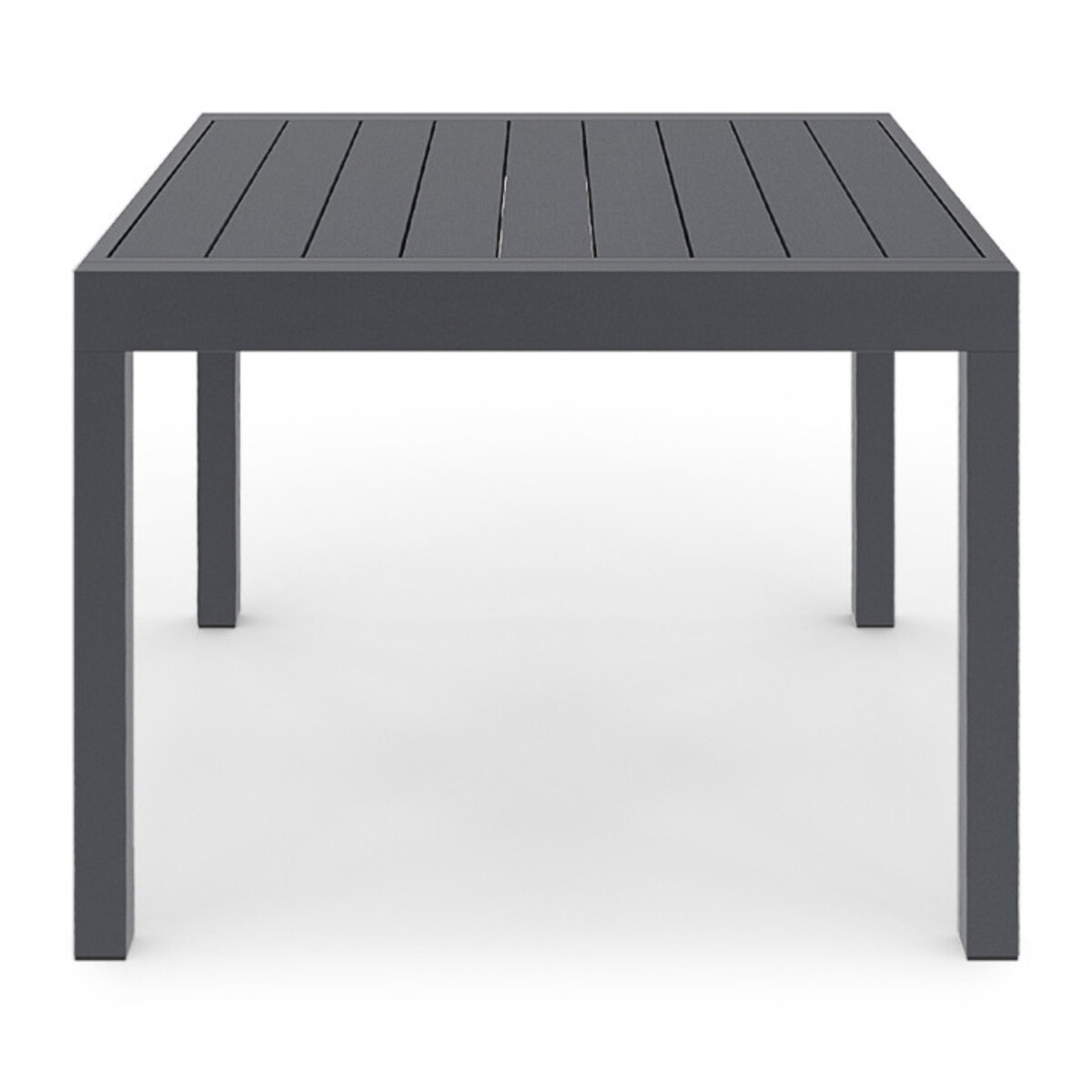 Ensemble repas extensible 8 places polywood gris