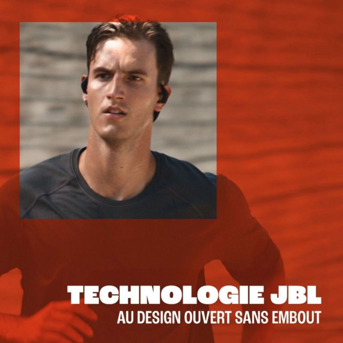 Ecouteurs sport JBL Endurance Pace Noir