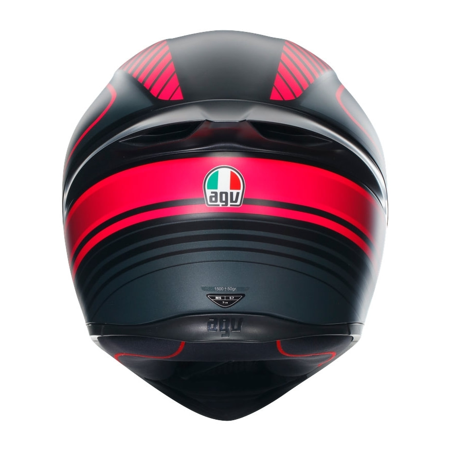 CASCO AGV K1 S AGV E2206 WARMUP BLACK/PINK