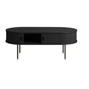 Table basse bois nois alba 120x60cm