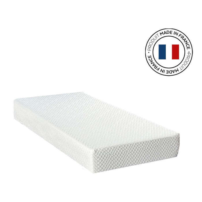 Ensemble Matelas Absolu avec sommier en bois
