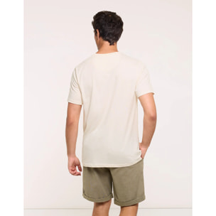 Camiseta Manga Corta Blanco - Lalit