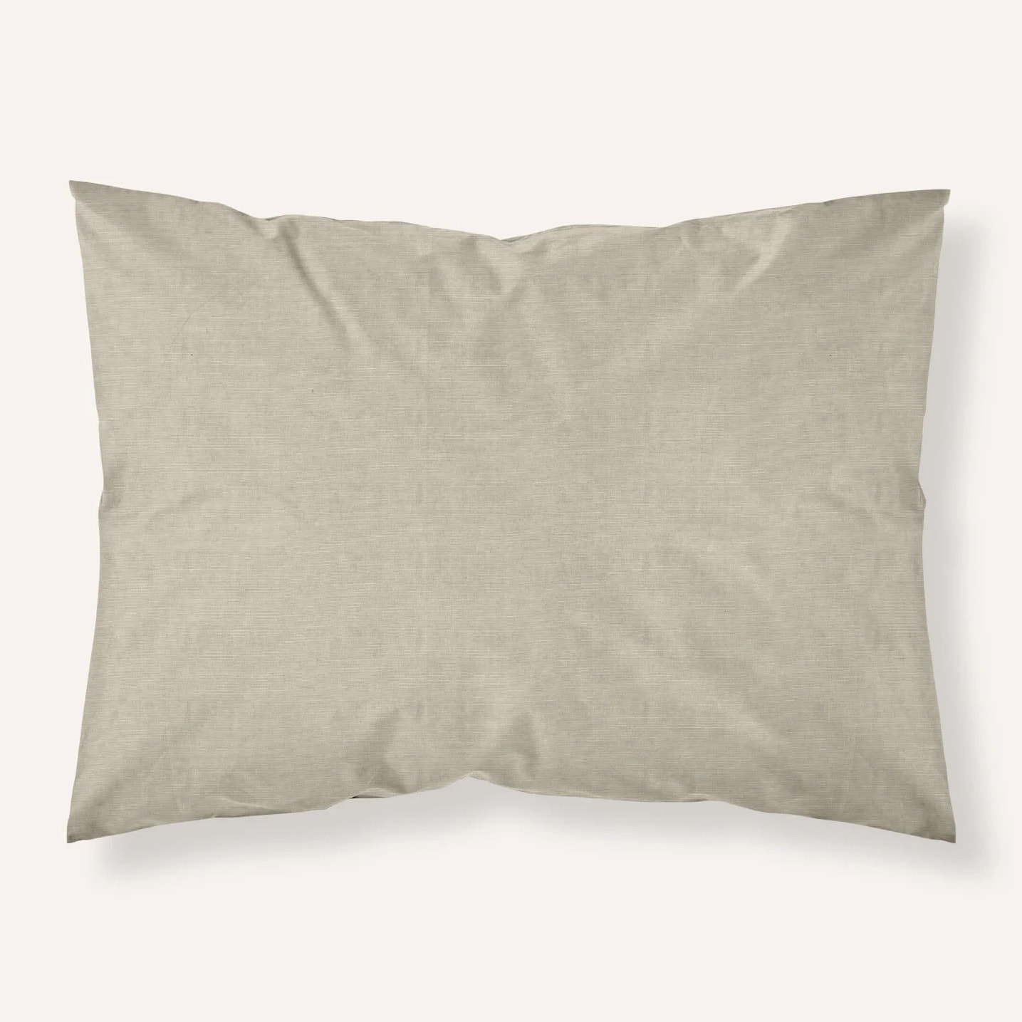 Taie d'oreiller en jacquard Elche Tabac