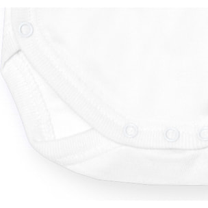 Body cruzado bebé manga larga bambú