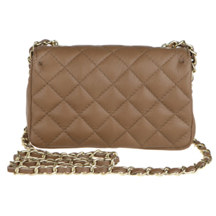 Chicca Borse Borsetta Clutch Beige