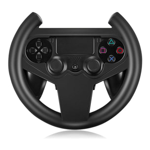 Volante para mando de PS4. Ajuste perfecto. Juegos racing, simulación, coches.