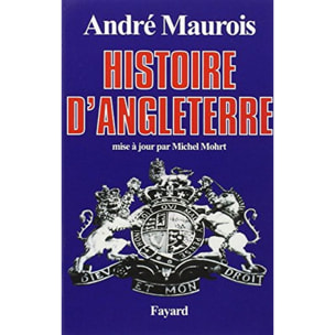 André Maurois | Histoire d'Angleterre | Livre d'occasion