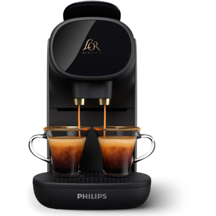Cafetière à dosette PHILIPS LM9012/20 L'Or Barista Sublime Gris, 19 bars